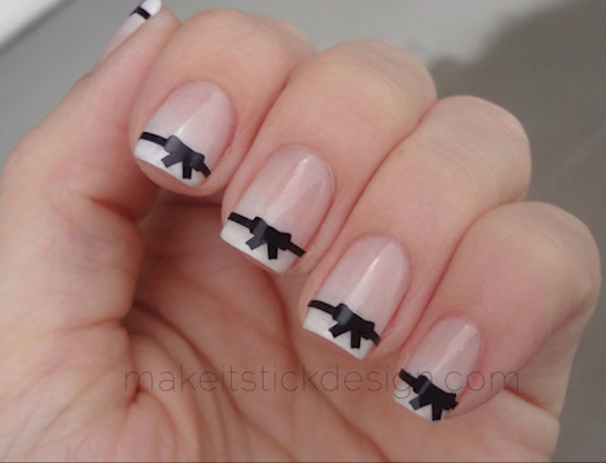 16 Absolutely Epic Bow Nail Art Designs Youre Going To Love