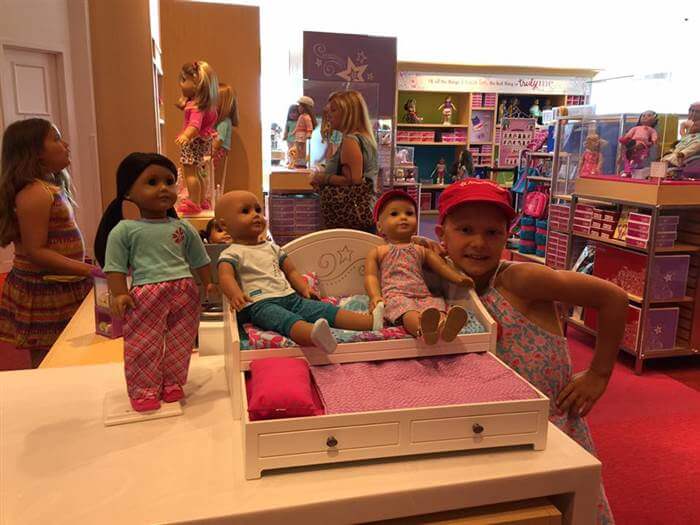 In An American Girl Store, This Bald Doll Made A Mother Cry. When You ...