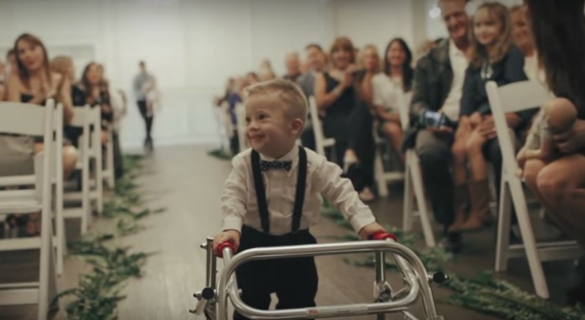 Little Boy With Down Syndrome Is The Wedding’s…