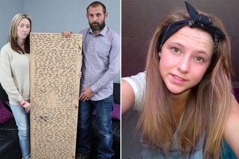 Young Girl Passes Away, But Leaves A Message Of Wisdom In An Unsuspecting Place